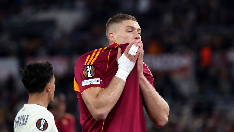 Довбик съжалява, че не е изпълнил и третата дузпа срещу Лил