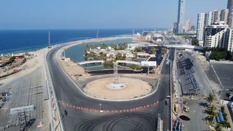 Във Формула 1 не се притесняват от строежа на пистата в Саудитска Арабия