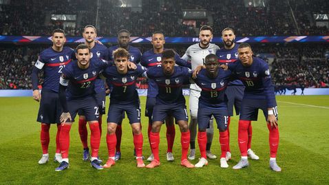 Ясен е съставът на Франция за Мондиал 2022