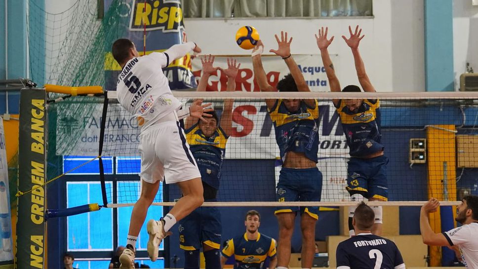 Гордан Люцканов с 27 точки, Аверса с 5-а победа в Серия А3