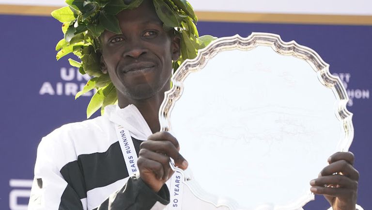 Победителят от маратона на Виена през 2017 г Алберт Корир