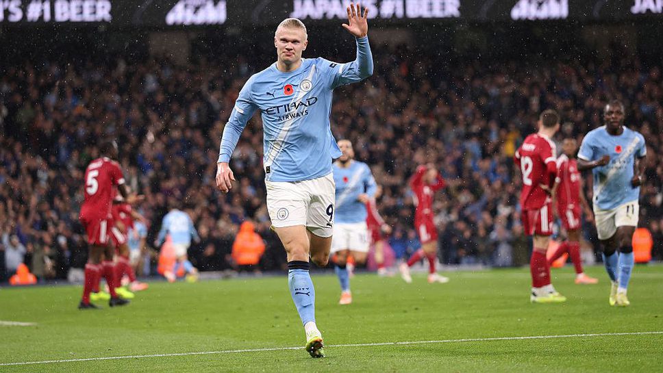 В мач №1000 на Гуардиола Манчестър Сити сломи Ливърпул и доближи Арсенал