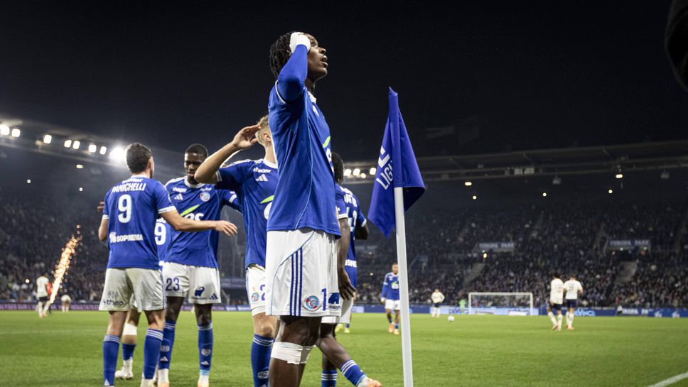 Страсбург доближава лидерите след успех над Лил