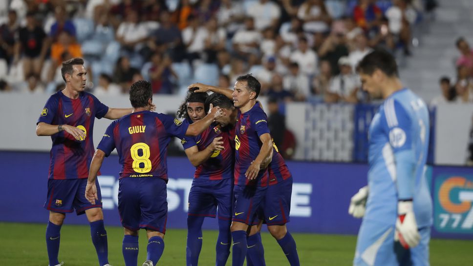 Барселона си го върна на Реал Мадрид при ветераните, 67-годишен се появи на терена