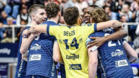 Влади Гърков с 24 точки и трети успех със Сен-Назер