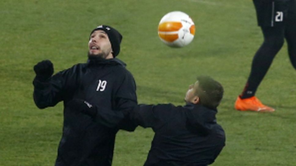 Тренировка на ЦСКА