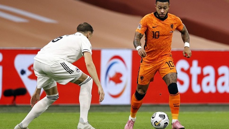 Депай направи резултата 3:0 в полза на Нидерландия срещу Босна