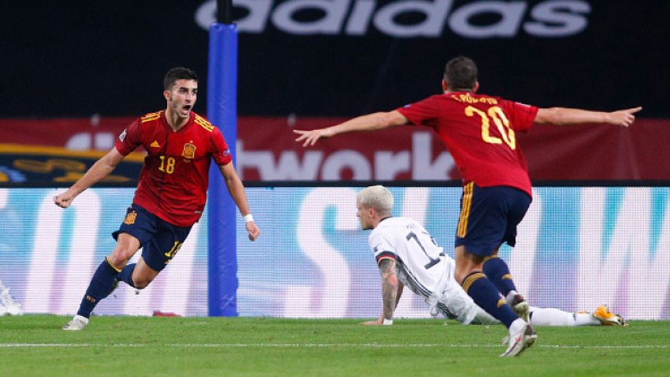 Испания унижи Германия с 6:0, хеттрик за Феран Торес
