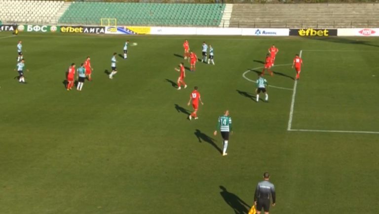 Курьор направи резултата 2:1 в полза на Черно море срещу Ботев (Вр)