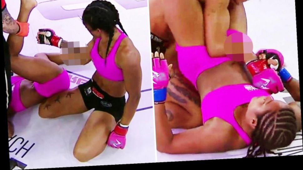 ММА шампионка с брутално счупване на ръката