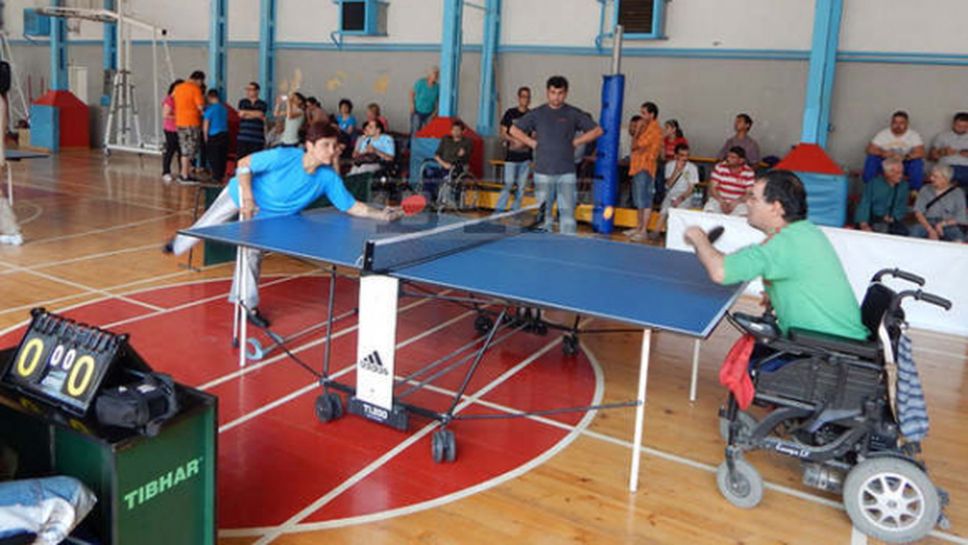 Русе домакин на турнир по тенис на маса за хора с увреждания