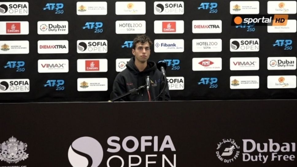 Адриан Андреев: Дано още дълги години да играя на Sofia Open (видео)