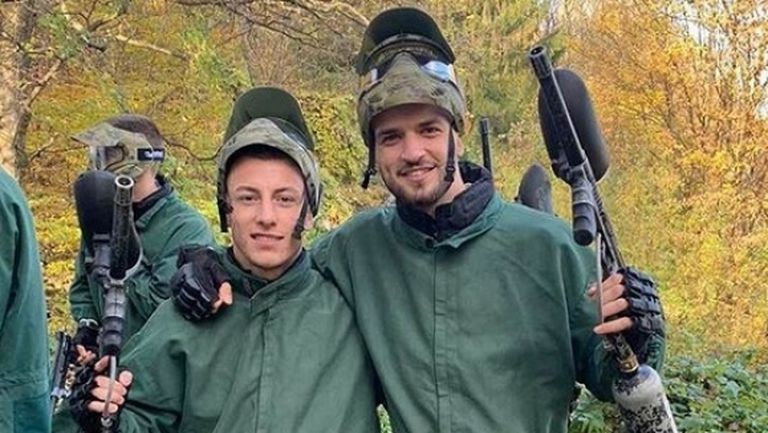 Младежите загряха за Естония с пейнтбол