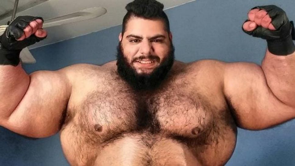 Иранския Хълк си намери съперник и се закани, че ще го потроши