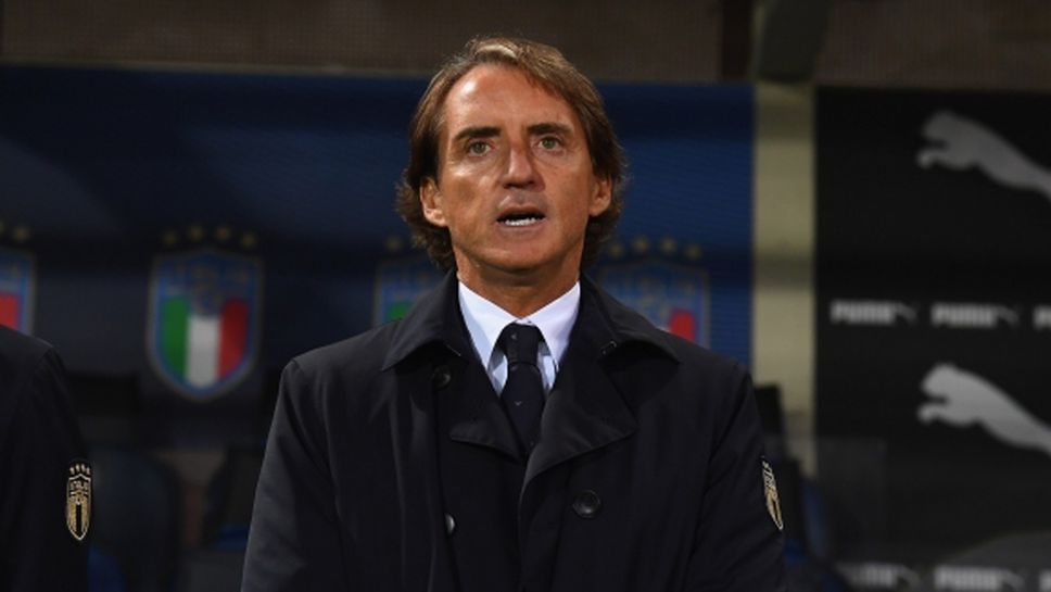 Манчини все още не е излекуван и няма да води Италия срещу Босна