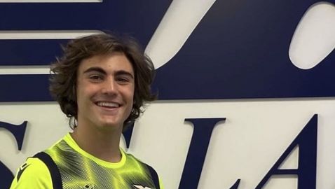 Синът на Фабио Канаваро започна тренировки в школата на Лацио