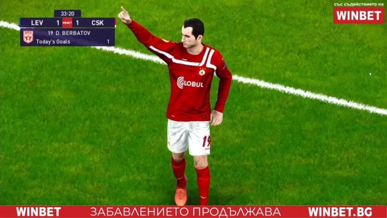 Левски и ЦСКА-София си спретнаха зрелищно равенство