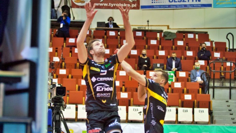 Виктор Йосифов игра силно и записа 11 точки, но Радом загуби от Олшчин