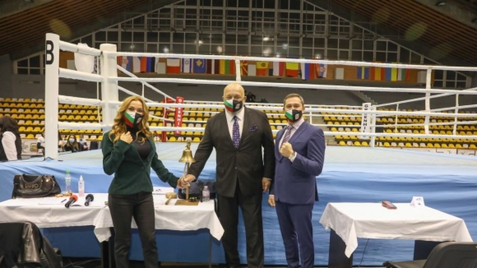 Министър Кралев откри ЕП по бокс в София