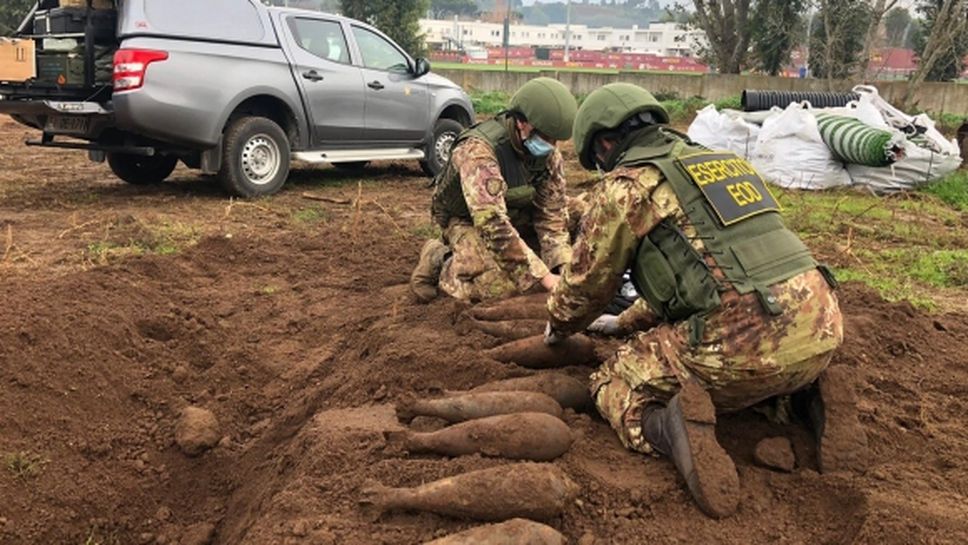 Откриха невзривени бомби на тренировъчната база на Рома
