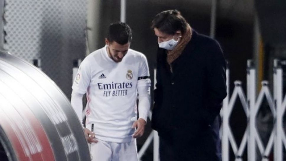 Азар ще пропусне поне 6 мача на Реал Мадрид