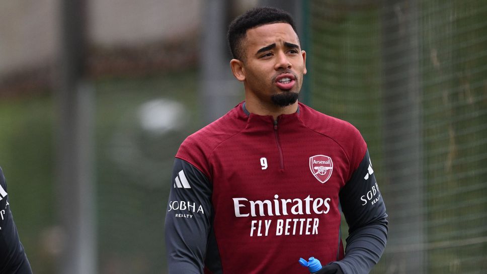 Габриел Жезус може да изиграе първия си мач за Арсенал