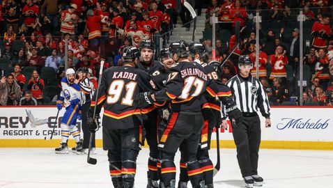 Калгари вкара седем гола на Бъфало