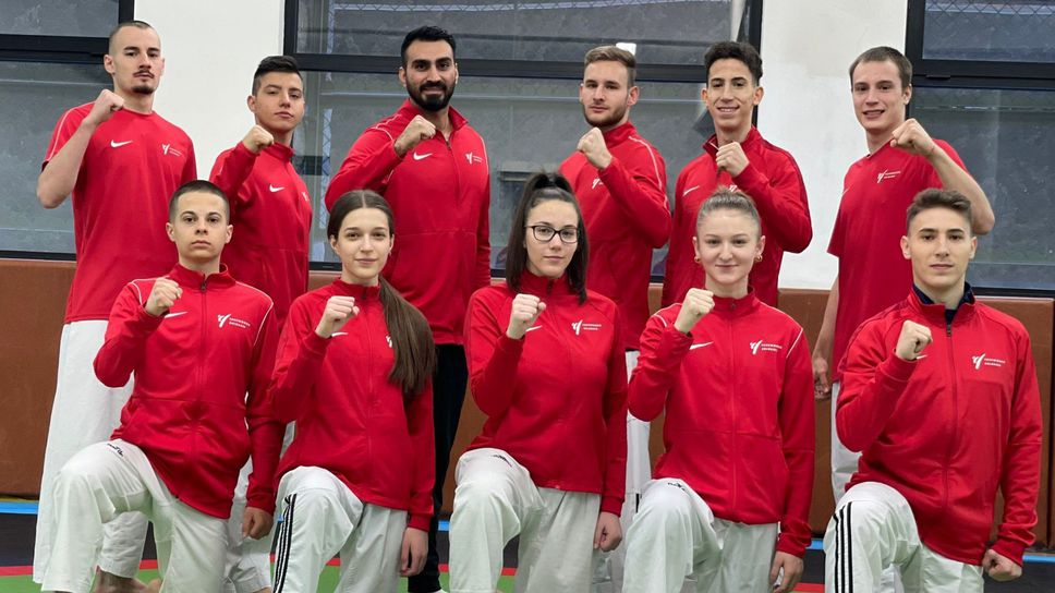 Националите по таекуондо на лагер в Белмекен