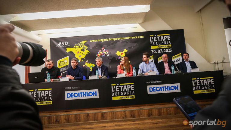 Победителите в първото издание на Тур дьо Франс Етап България