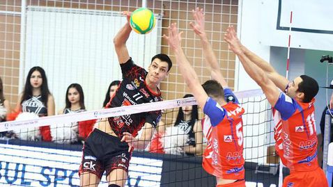 Алекс Николов заби 20 точки, но Лубе допусна първа загуба в ШЛ от Аркада в Галац