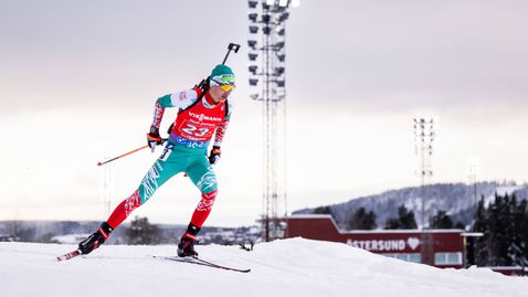 Константин Василев 12-ти при младежите на Световното по биатлон