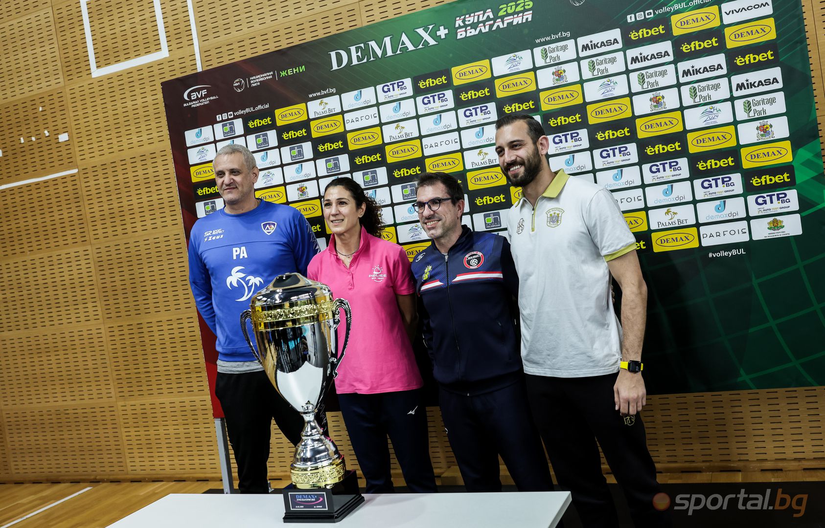 Пресконференция по волейбол преди Купата на България за жени