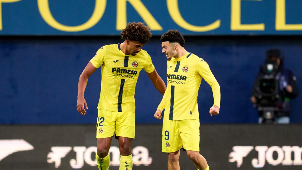 Виляреал най предно класираният отбор в испанския футбол с мач