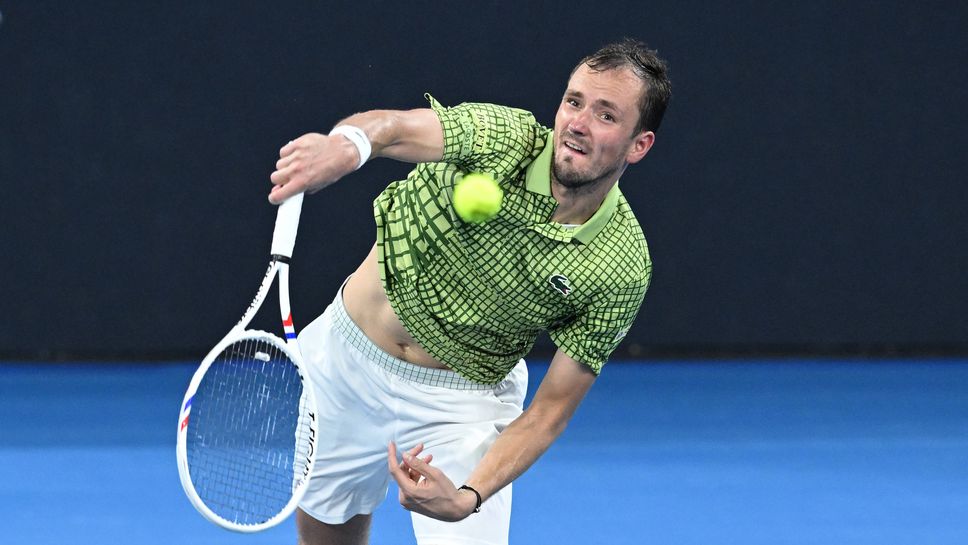 Поставеният под номер 1 Даниил Медведев се класира за финала