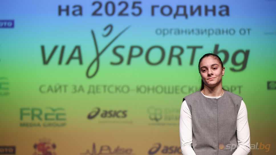 Двукратната сребърна европейска медалистка на прескок Валентина Георгиева се нареди