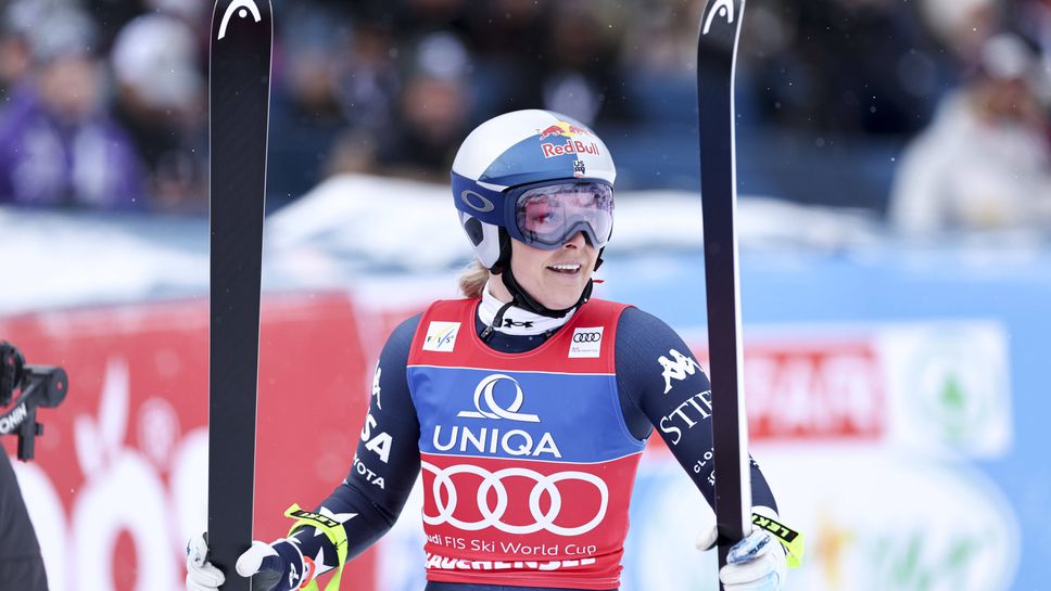 Линдзи Вон продължи приказното си завръщане в Световната купа в