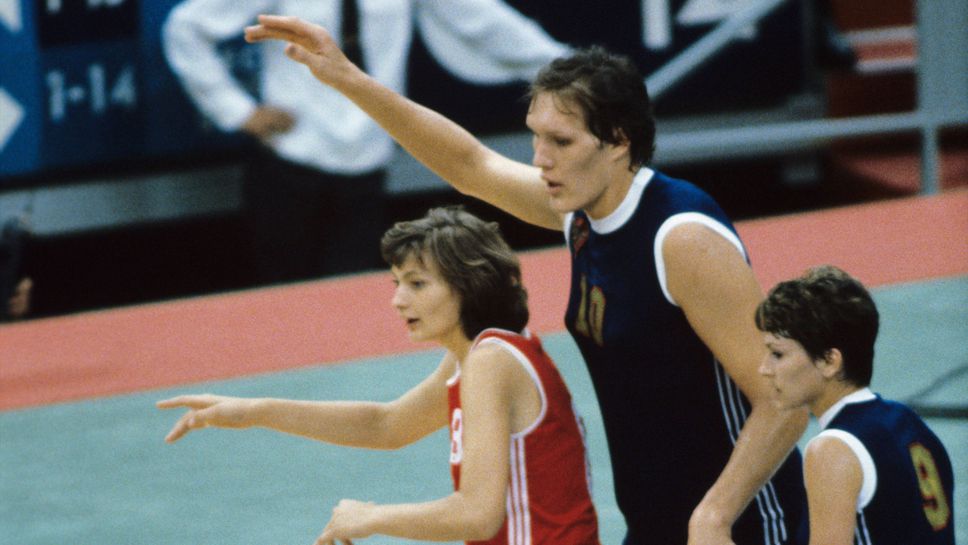 Родната баскетболна легенда Петкана Макавеева вицешампионка от Москва 80 се