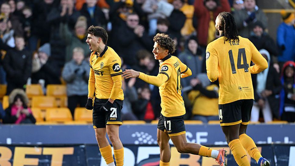 Последният в Премиър лийгУулвърхамптън изля гнева си над Шрюсбъри и