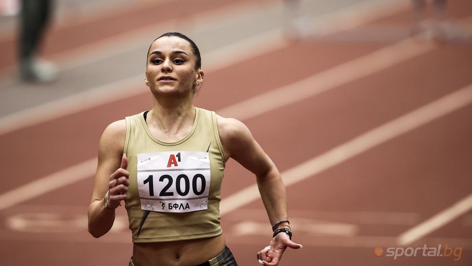 Ива Деливерска Енерджи Пловдив спечели бягането на 60 метра с