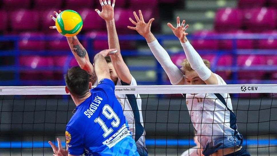 Цветан Соколов със страхотен мач и MVP за победа на Динамо в Шампионската лига 🏐