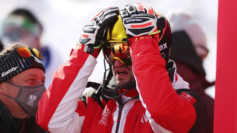 Йоханес Щролц пренаписа историята на алпийските ски на Олимпиада със златото си в комбинацията