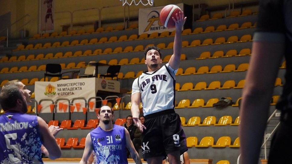 Фаб Файв с десета победа в ББЛ А група