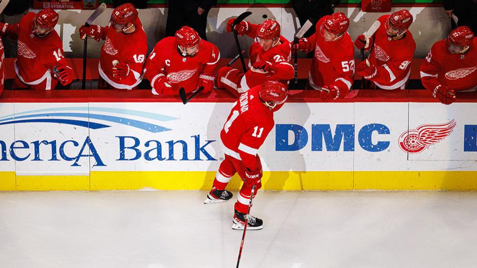 Филип Задина се завърна и отбеляза победния гол за Детройт срещу Калгари