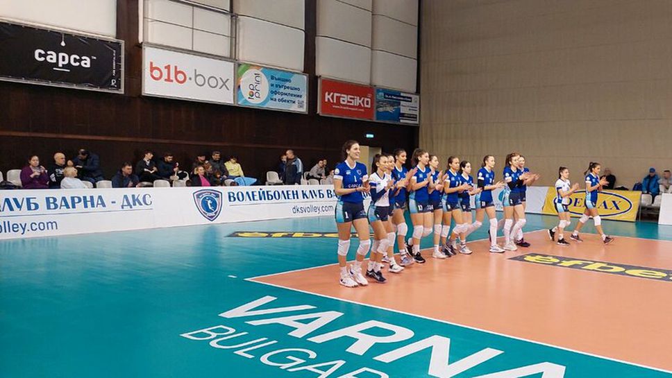 Отборът на Варна ДКС е готов да даде сериозен отпор на Казанлък Волей