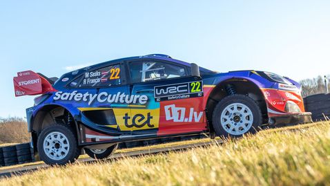 Вижте колата на латвийската рали-сензация за Швеция
