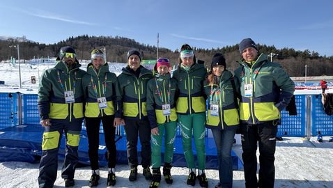 Рая Аджамова и Георги Джоргов осми на биатлон от Олимпийския фестивал в Грузия