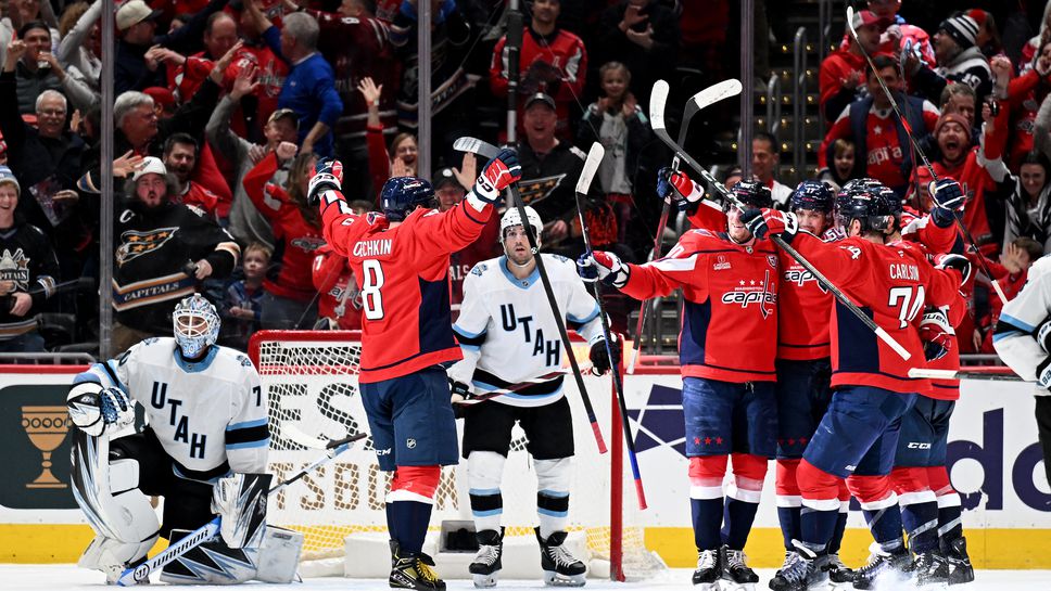 Овечкин направи три асистенции, но не успя да се разпише срещу Юта