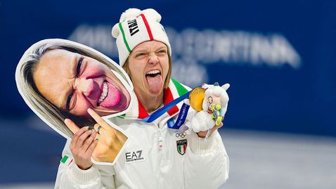 Ариана Фонтана стана първата спортистка с медали на шест Зимни олимпийски игри