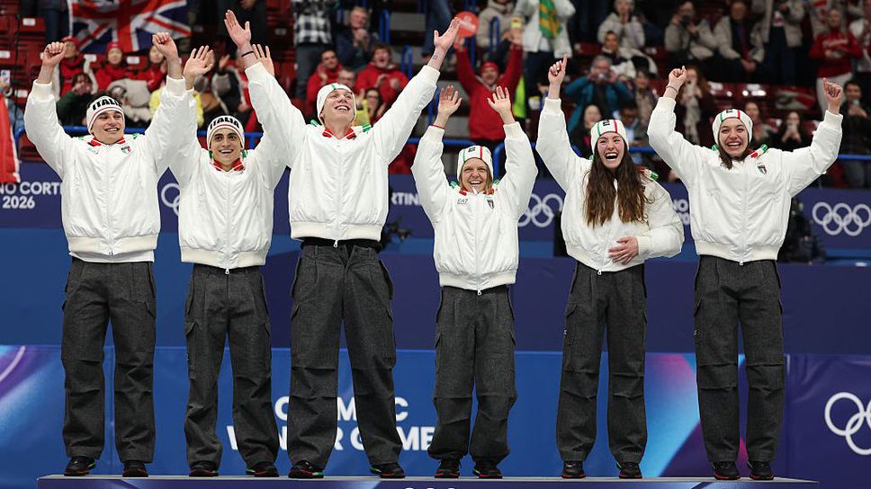 Италия спечели смесената щафета в шорттрека на Олимпийските игри в