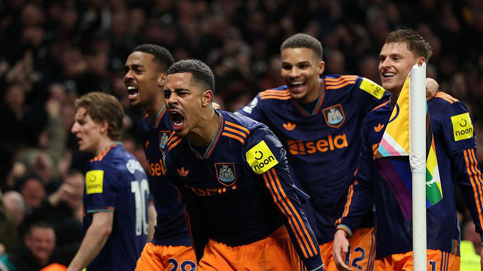 Нюкасъл победи с 2 1 Тотнъм като гост в двубой